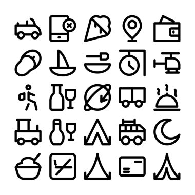 Seyahat Vektör Simge 9