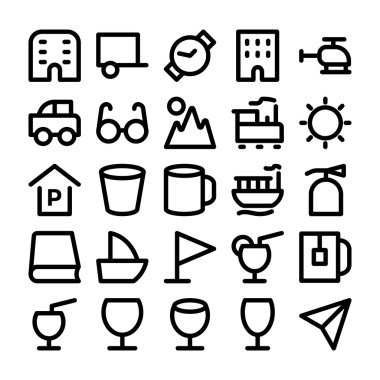 Seyahat vektör simge 8