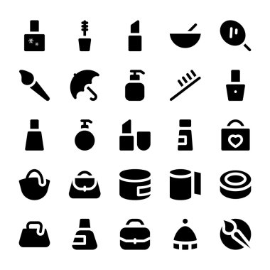 Giysi vektör simgeler 4