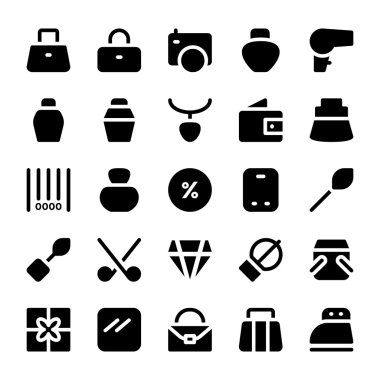 Giysi Vektör Simgeleri 17