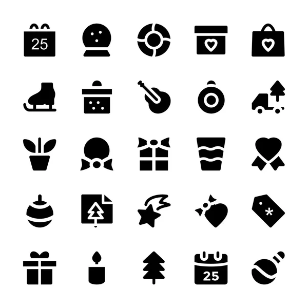 Navidad Vector iconos 5 — Vector de stock