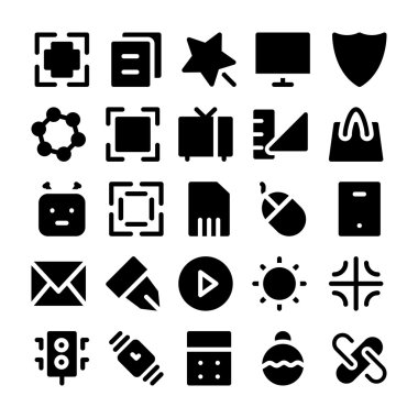 Tasarım ve Geliştirme Vektör Simgeleri 1.