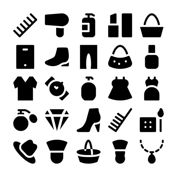 Fashion Vector Icons 4 — Stock Vector