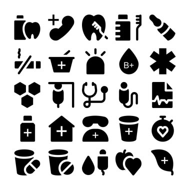 Sağlık Vektör Simgeleri 4