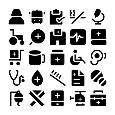 Sağlık Vektör Simgeleri 8