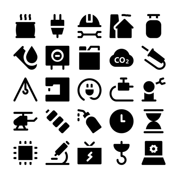 Icono de vector industrial 9 . — Vector de stock