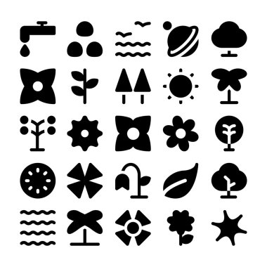 Doğa Vektör Simge 8