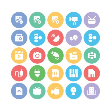 Multimedya vektör simgesi 6