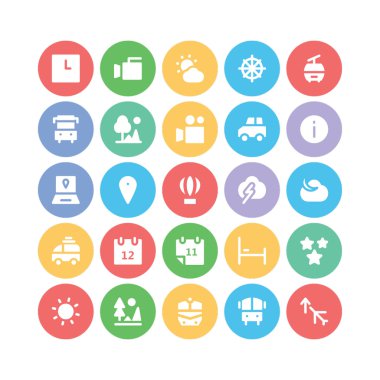 Seyahat Vektör Simge 3