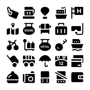 Seyahat Vektör Simge 7