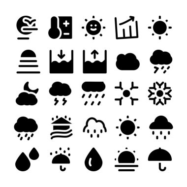 Hava vektör simgesi 4