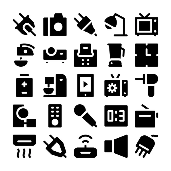 Icono de vector electrónico 5 — Archivo Imágenes Vectoriales