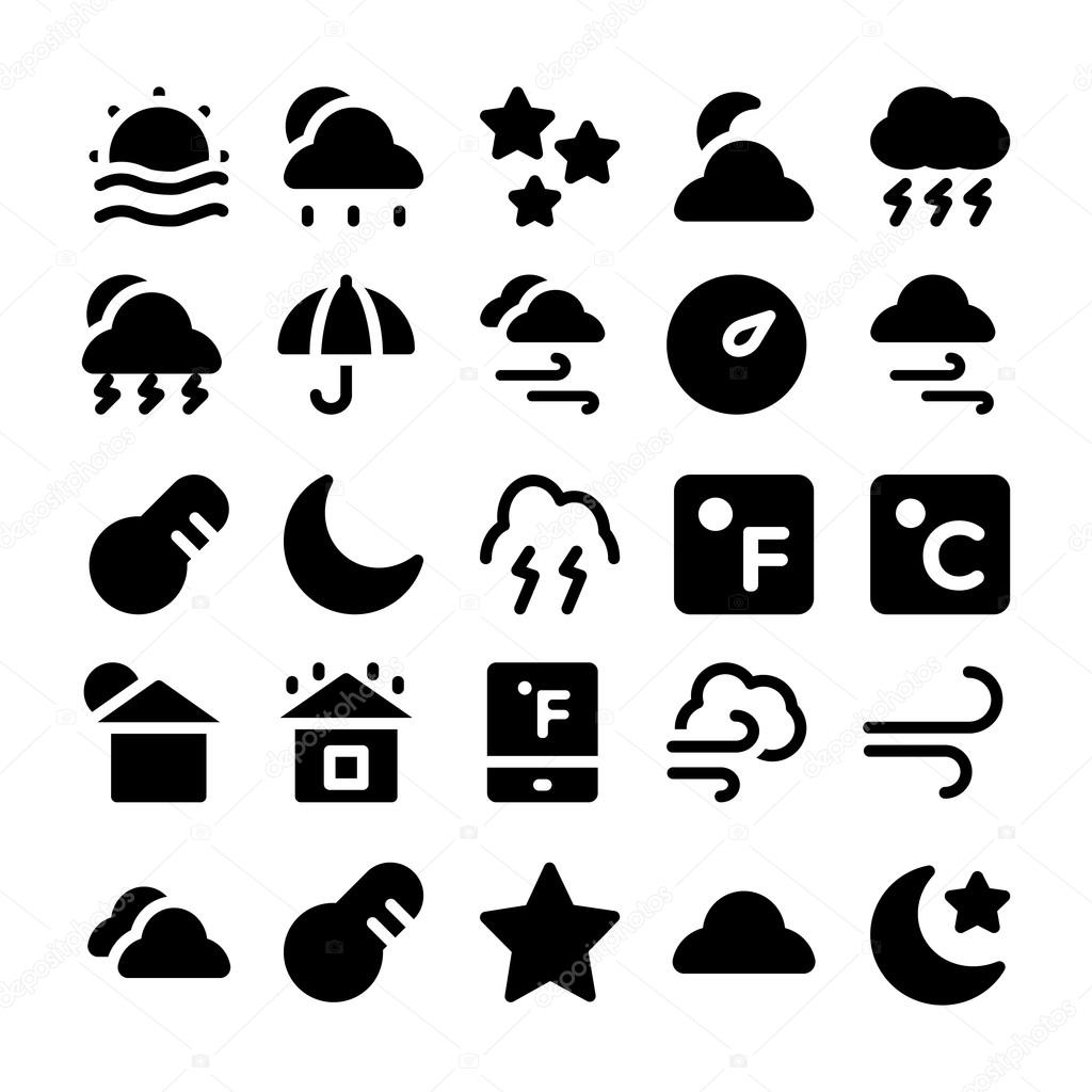 Weather vector icon 5