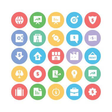 İş vektör simgeler 3