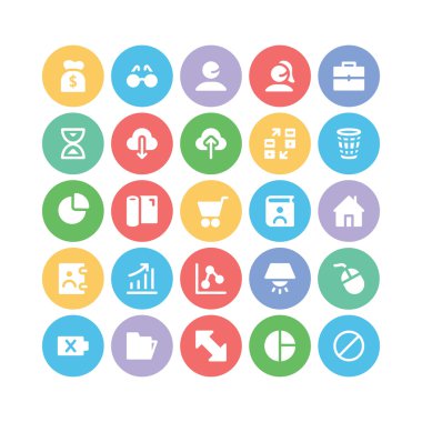 İletişim vektör simgeler 5