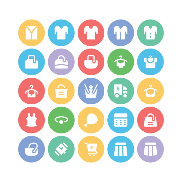 Giysi Vektör Simgeleri 14