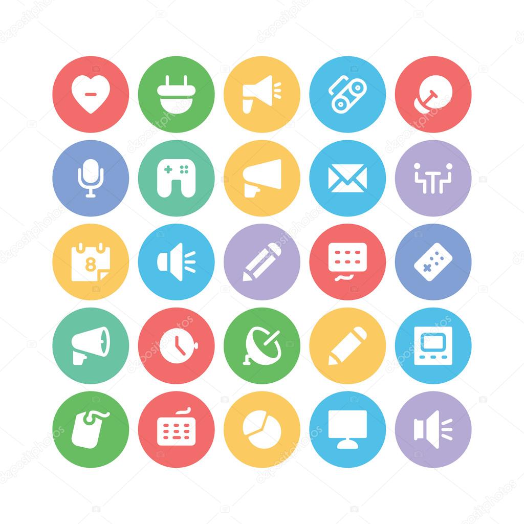 Communication Vector Icons 11