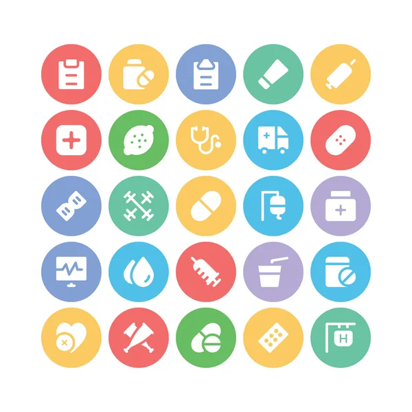 Iconos de vectores de salud 6 . — Vector de stock