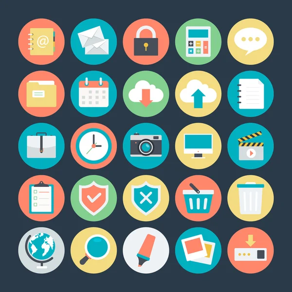 Web vector icons 1 — Stockvector