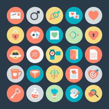 Sevgililer Günü vektör simgesi 2