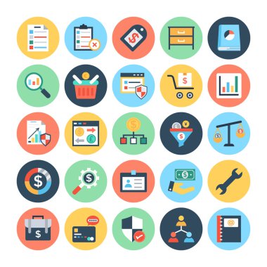 Business & Finance Vector Simgeler 4