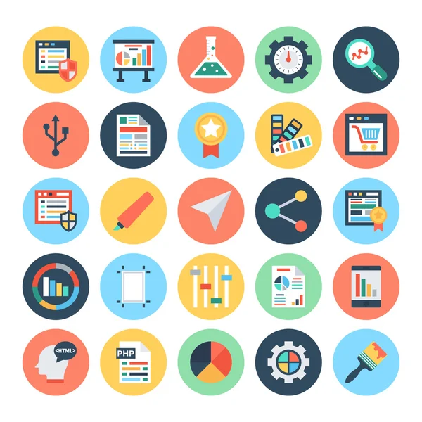 Web Tasarım ve geliştirme vektör çizimler 3