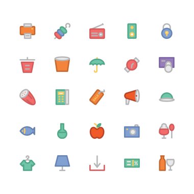 Alışveriş vektör simgesi