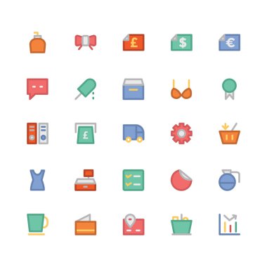 Vektör simge 12 alışveriş