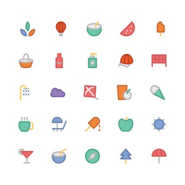 Yaz vektör simgesi 4