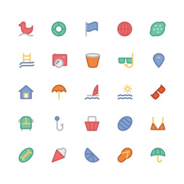 Yaz vektör simgesi 5