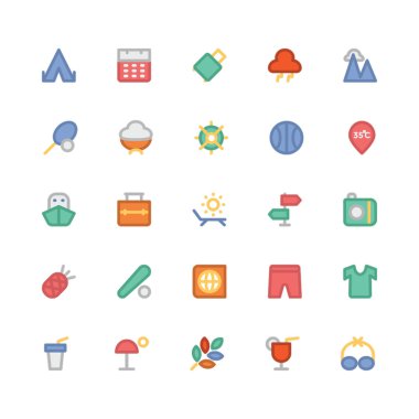 Yaz vektör simgesi 6