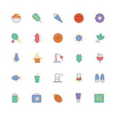 Yaz vektör simgesi 3