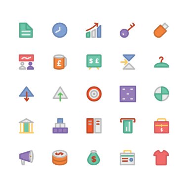 Ticaret vektör simgeler 4