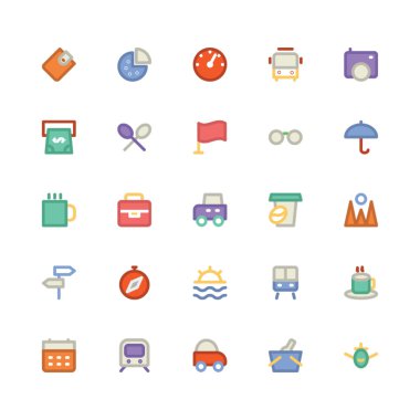 Seyahat vektör simge 11