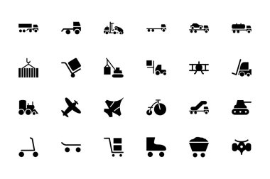 Transport Hand Drawn Doodle Icons 3 clipart