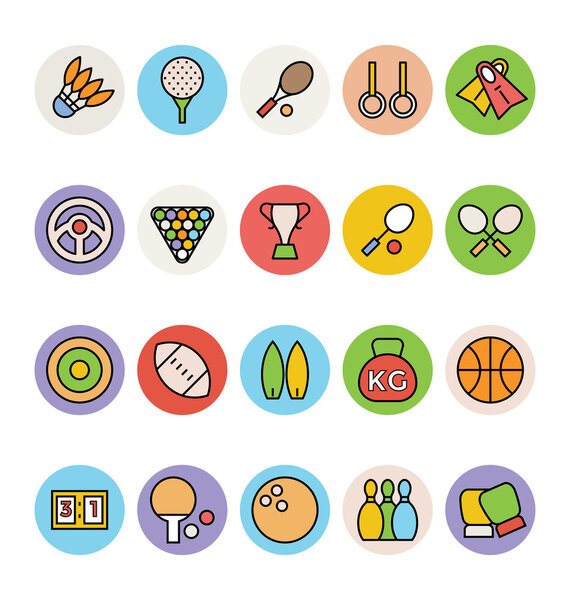 Sports Vector Icons 1