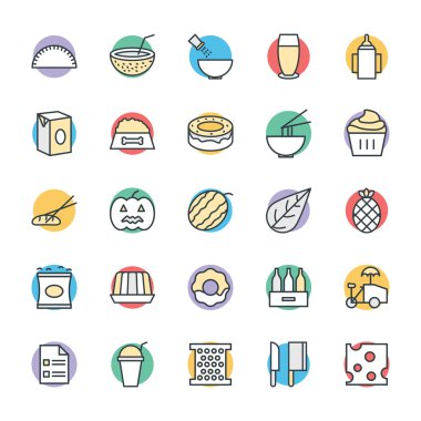 Food Cool Vector Icons 12