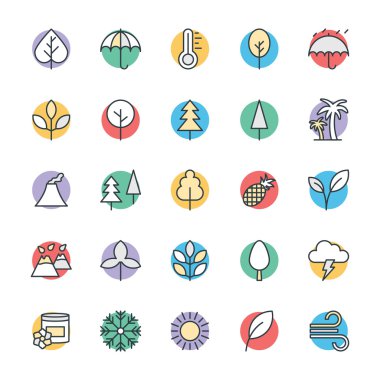 Nature Cool Vector Icons 1
