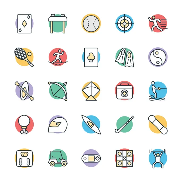 Sports Cool Vector Icons 3 — Stockvector