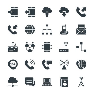 Communication Cool Vector Icons 1 clipart