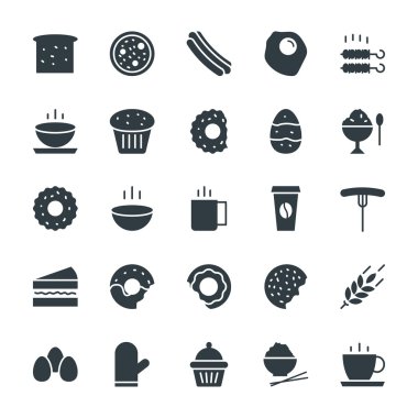 Food Cool Vector Icons 3 clipart