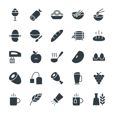 Food Cool Vector Icons 7 clipart