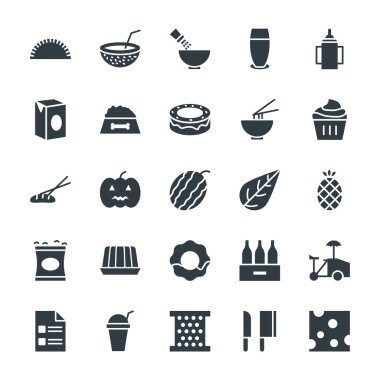 Food Cool Vector Icons 12