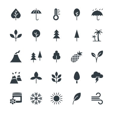 Nature Cool Vector Icons 1