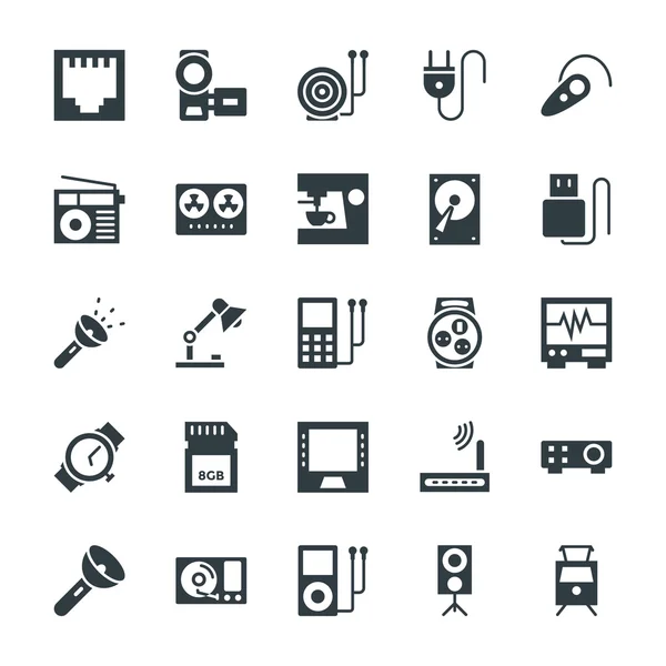 Electronic Cool Vector Icons 6 — Stock Vector