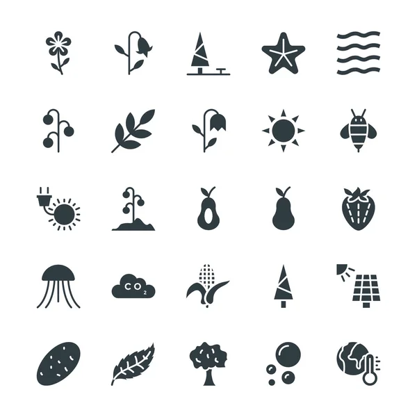 Nature Cool Vector Icons 4 — Stock Vector