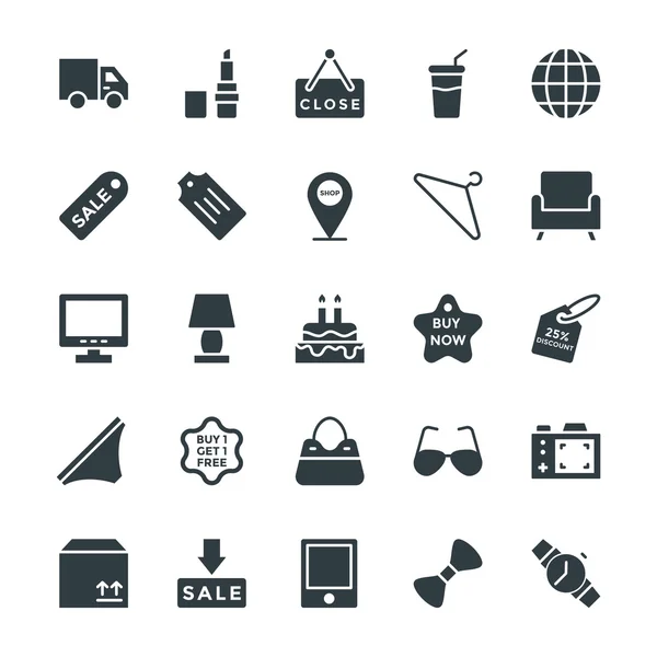 Winkelen cool vector icons 3 — Stockvector