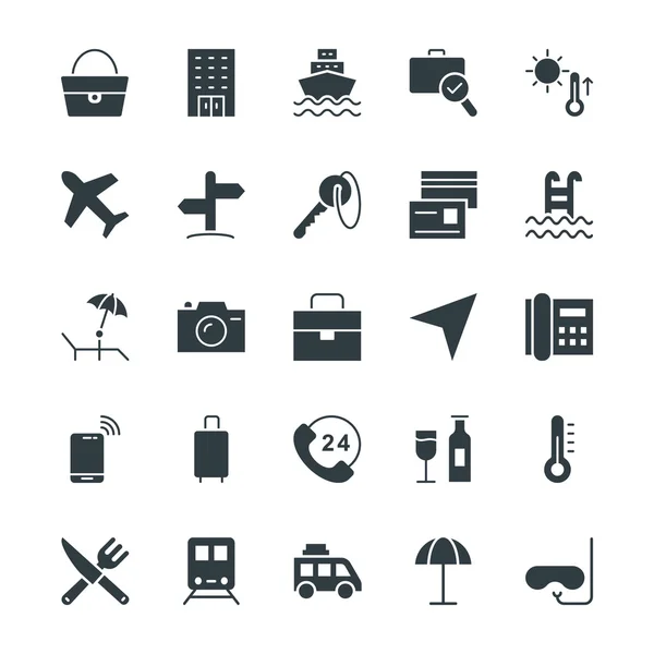 Travel Cool Vector Icons 1 — Stock Vector