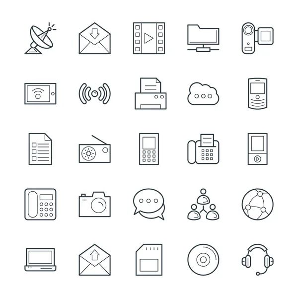 Mededeling Cool Vector Icons 4 — Stockvector