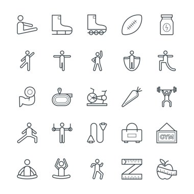 Fitness Cool Vector Icons 3